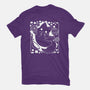 Lantern Cat-womens fitted tee-Vallina84
