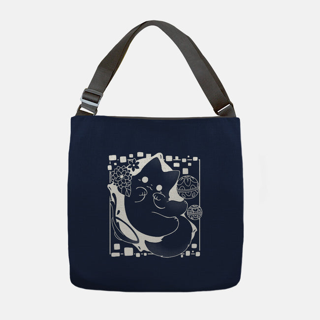 Lantern Cat-none adjustable tote bag-Vallina84