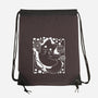Lantern Cat-none drawstring bag-Vallina84