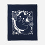 Lantern Cat-none fleece blanket-Vallina84