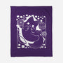 Lantern Cat-none fleece blanket-Vallina84
