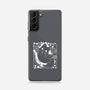 Lantern Cat-samsung snap phone case-Vallina84