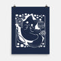 Lantern Cat-none matte poster-Vallina84