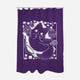 Lantern Cat-none polyester shower curtain-Vallina84