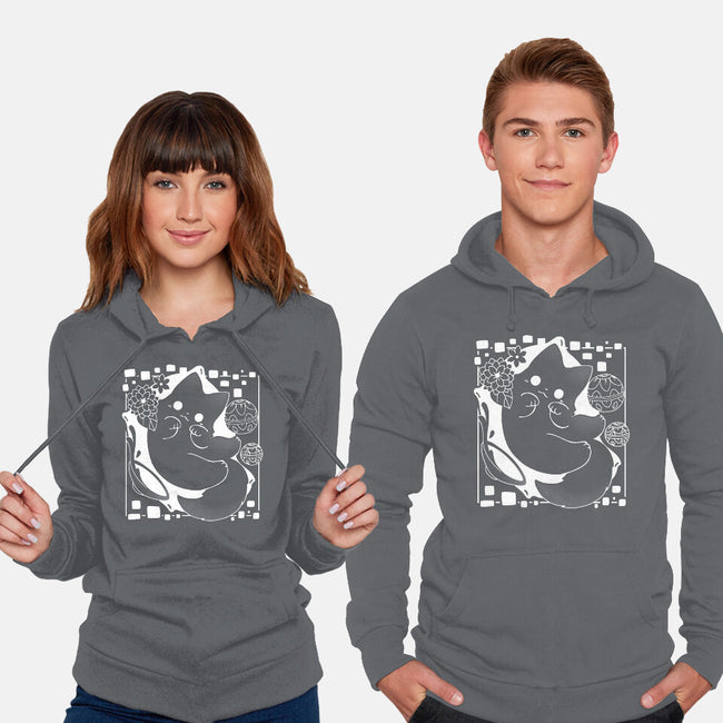 Lantern Cat-unisex pullover sweatshirt-Vallina84