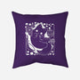 Lantern Cat-none removable cover throw pillow-Vallina84