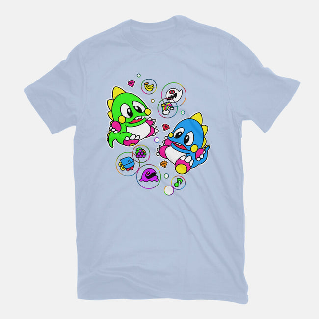 Bubble Games-womens fitted tee-Millersshoryotombo