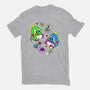 Bubble Games-womens basic tee-Millersshoryotombo