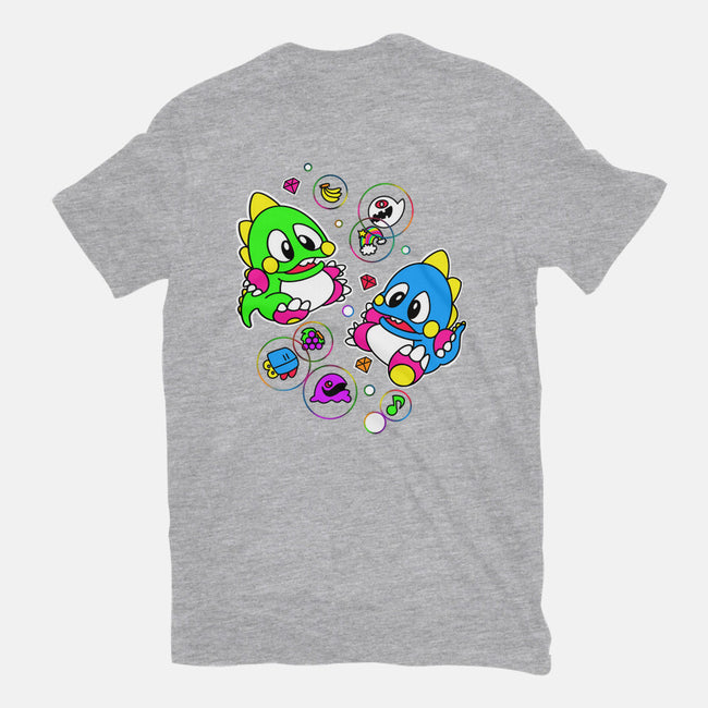 Bubble Games-womens fitted tee-Millersshoryotombo