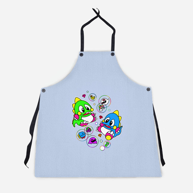 Bubble Games-unisex kitchen apron-Millersshoryotombo