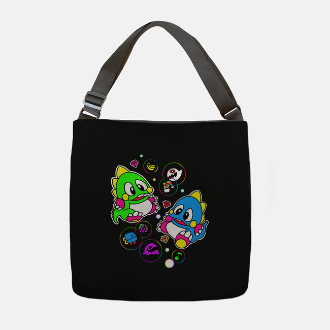 Bubble Games-none adjustable tote bag-Millersshoryotombo