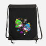 Bubble Games-none drawstring bag-Millersshoryotombo
