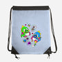 Bubble Games-none drawstring bag-Millersshoryotombo