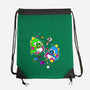 Bubble Games-none drawstring bag-Millersshoryotombo