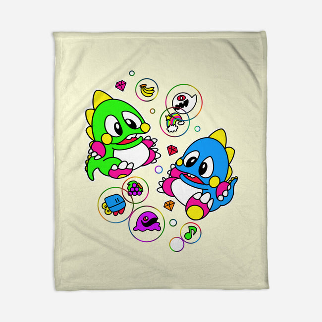 Bubble Games-none fleece blanket-Millersshoryotombo