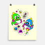 Bubble Games-none matte poster-Millersshoryotombo