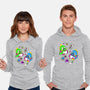 Bubble Games-unisex pullover sweatshirt-Millersshoryotombo