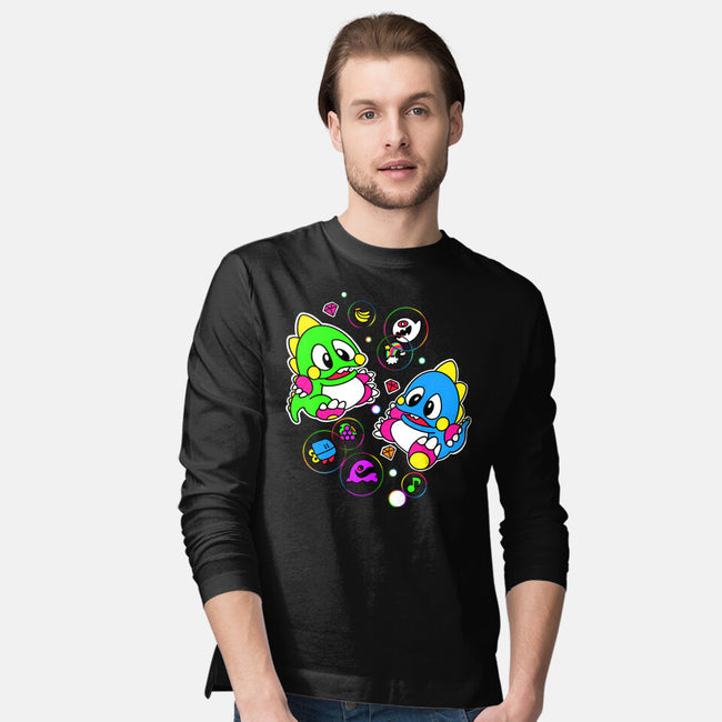 Bubble Games-mens long sleeved tee-Millersshoryotombo