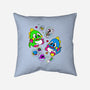 Bubble Games-none removable cover w insert throw pillow-Millersshoryotombo