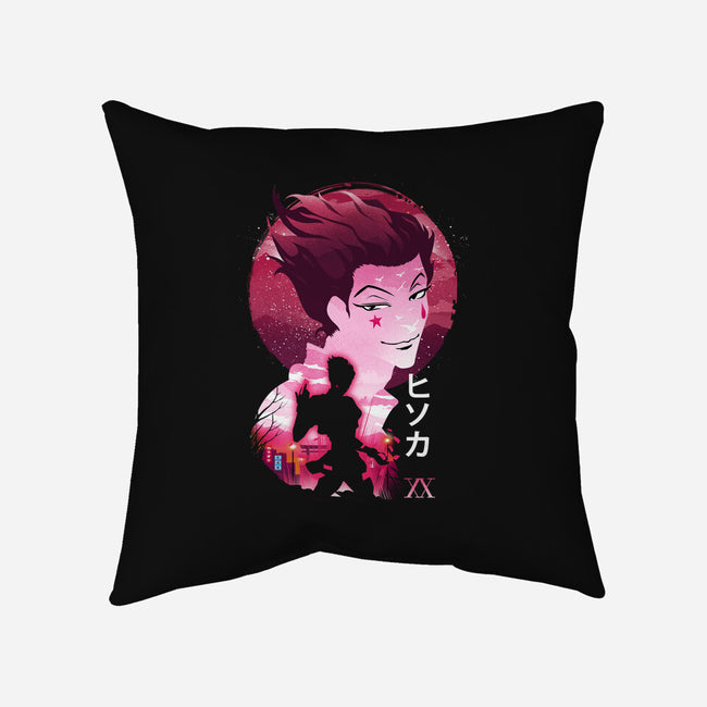 Magician Sunset-none removable cover throw pillow-dandingeroz