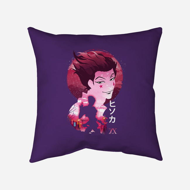 Magician Sunset-none removable cover throw pillow-dandingeroz