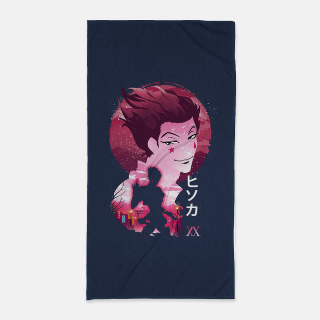 Magician Sunset-none beach towel-dandingeroz