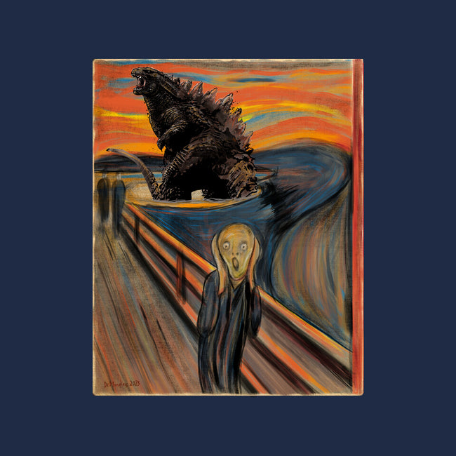 Secret History Behind The Scream-none removable cover w insert throw pillow-DrMonekers