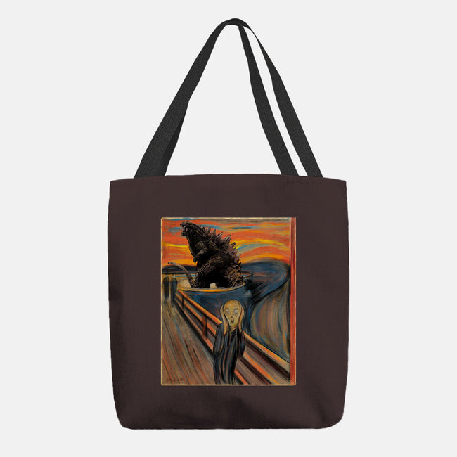 Secret History Behind The Scream-none basic tote bag-DrMonekers