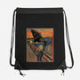 Secret History Behind The Scream-none drawstring bag-DrMonekers