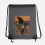 Secret History Behind The Scream-none drawstring bag-DrMonekers