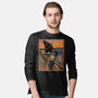 Secret History Behind The Scream-mens long sleeved tee-DrMonekers