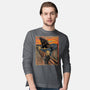 Secret History Behind The Scream-mens long sleeved tee-DrMonekers