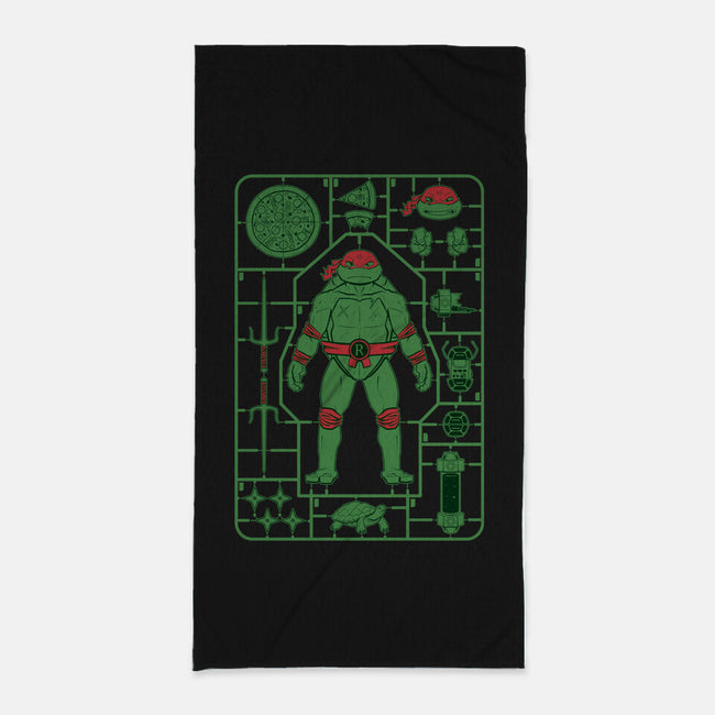 Raphael Model Sprue-none beach towel-danielmorris1993