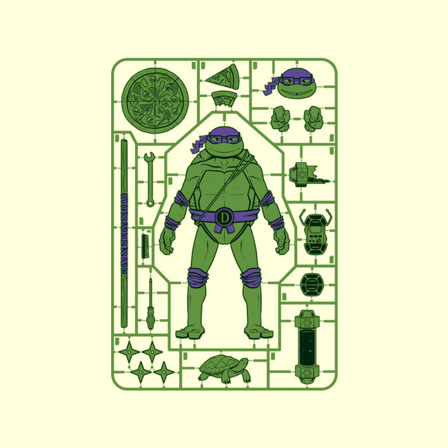 Donatello Model Sprue-none polyester shower curtain-danielmorris1993