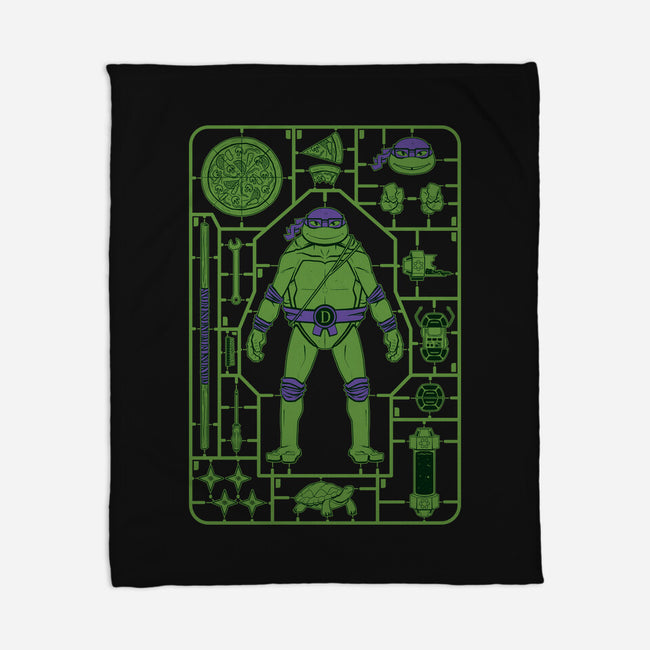 Donatello Model Sprue-none fleece blanket-danielmorris1993