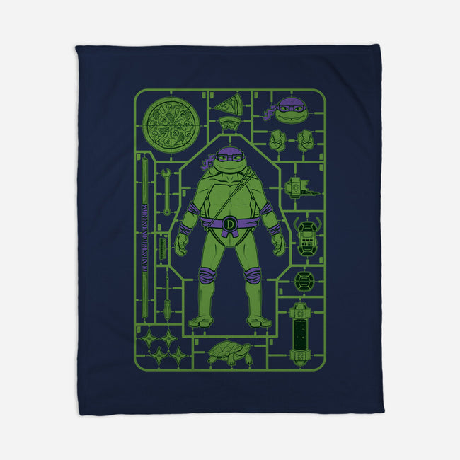 Donatello Model Sprue-none fleece blanket-danielmorris1993