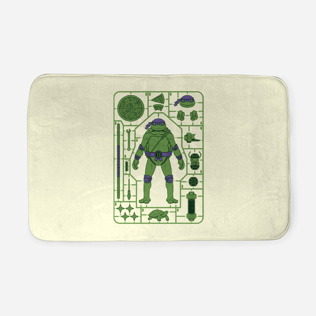 Donatello Model Sprue-none memory foam bath mat-danielmorris1993