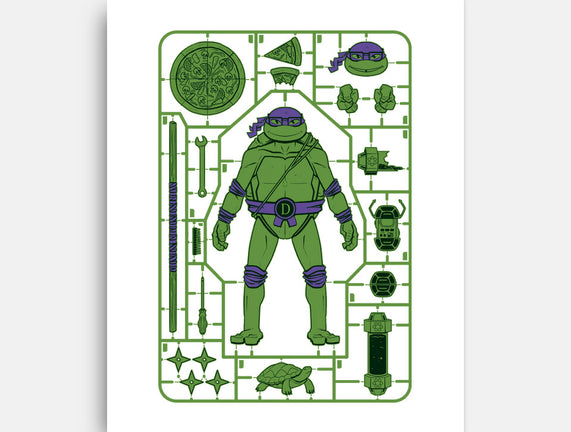 Donatello Model Sprue