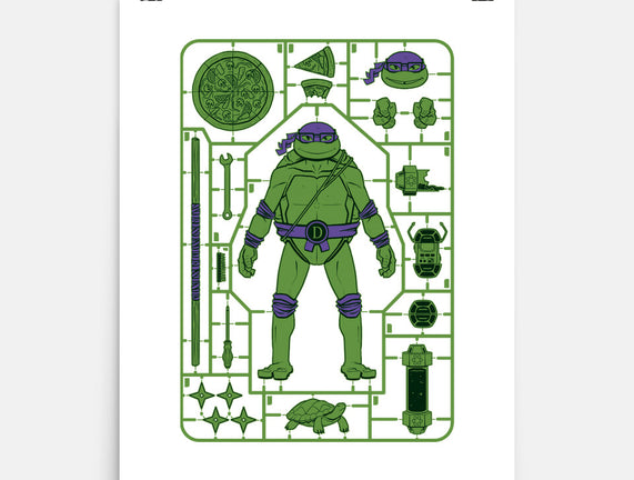 Donatello Model Sprue