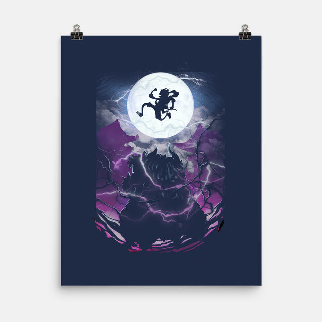 Nika Moonlight-none matte poster-fanfabio