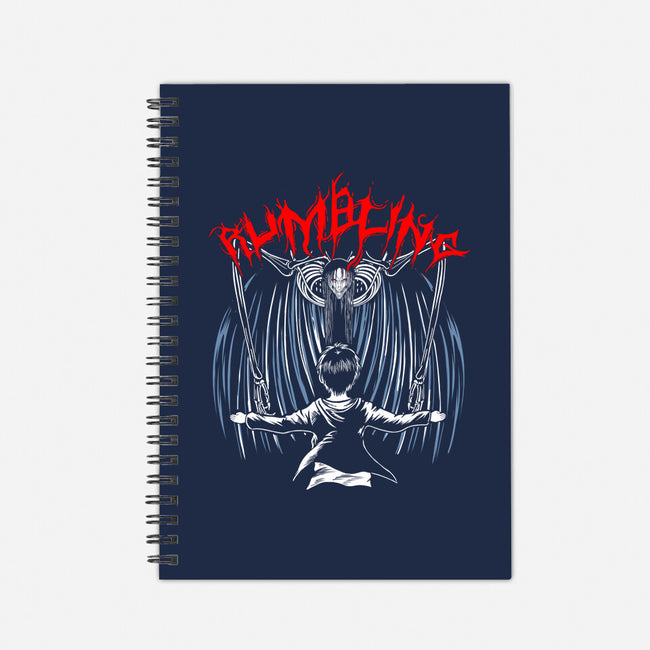 Rumbling-none dot grid notebook-constantine2454