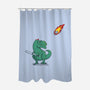 Home Run-none polyester shower curtain-Claudia