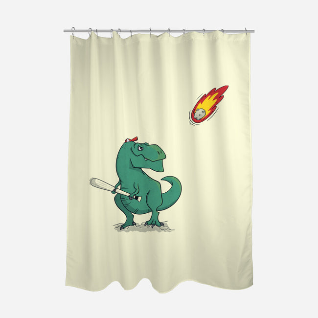Home Run-none polyester shower curtain-Claudia