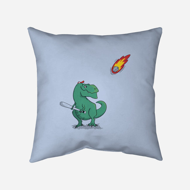 Home Run-none removable cover throw pillow-Claudia