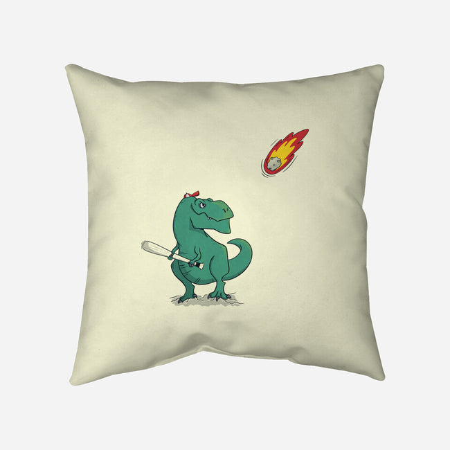 Home Run-none removable cover throw pillow-Claudia