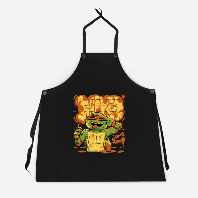 Mike Bomb-unisex kitchen apron-estudiofitas