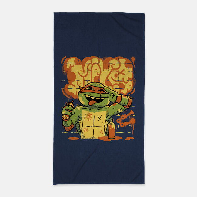 Mike Bomb-none beach towel-estudiofitas