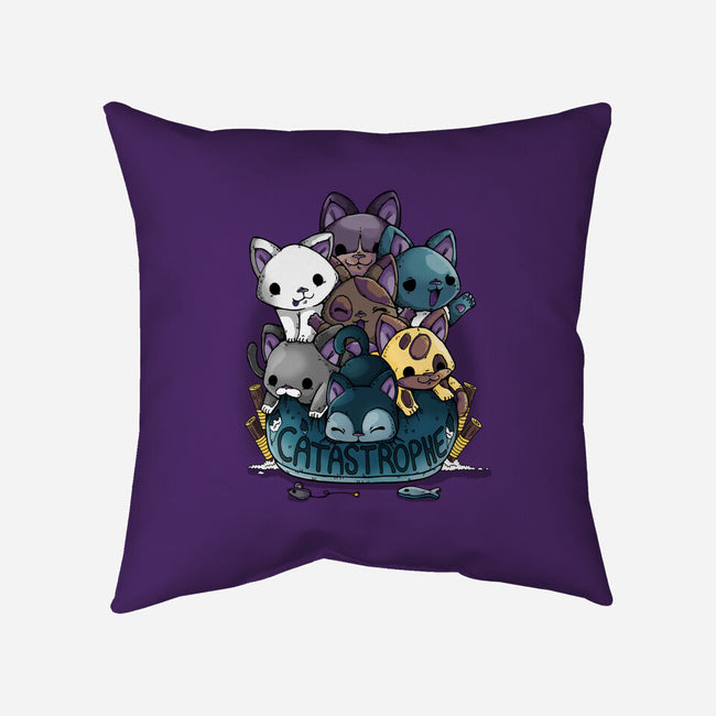 Catastrophe-none removable cover w insert throw pillow-Vallina84