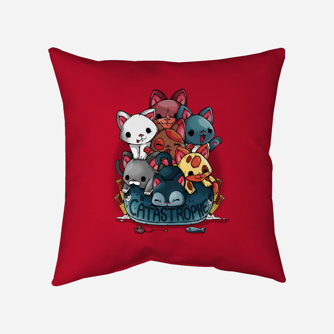 Catastrophe-none removable cover w insert throw pillow-Vallina84