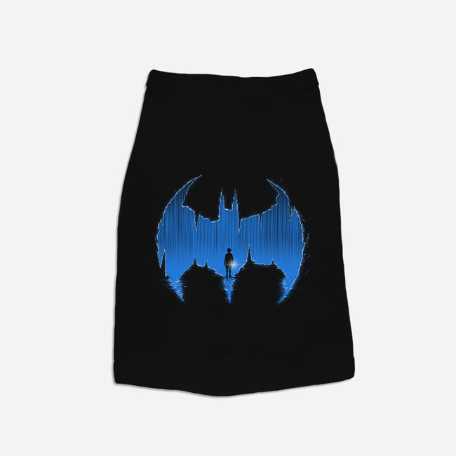 Bat Cave-dog basic pet tank-Art_Of_One